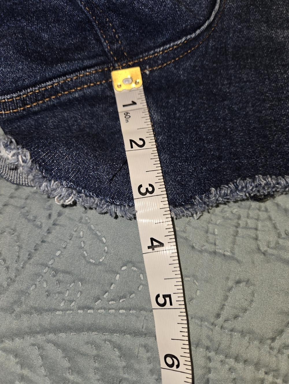 Vanilla Star Women's 18 Super HighRise Distressed Denim Shorts - Picture 10 of 12